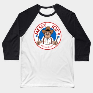 Messy Joes Restaurant Baseball T-Shirt